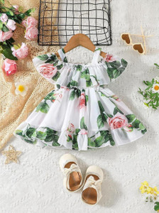 PURNKAMAAY TRENDZ Baby Girls Below Knee Casual Dress
