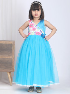 Toy Balloon Kids Girls Maxi/Full Length Party Dress