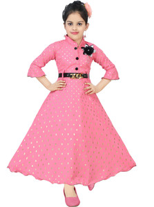 UNICKFASHION Girls Maxi/Full Length Party Dress