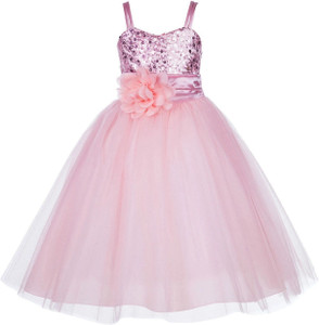 Wish littlle Girls Maxi/Full Length Party Dress