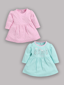 BabyGo Indi Baby Girls Midi/Knee Length Casual Dress