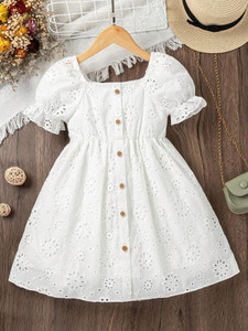 MENSBIT Indi Girls Midi/Knee Length Casual Dress