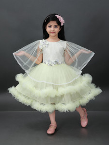 Bongprince Girls Below Knee Party Dress
