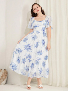 Style Connect Girls Midi/Knee Length Casual Dress