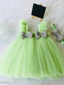 RKRUDRAKSH Baby Girls Midi/Knee Length Party Dress