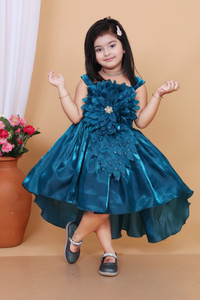 PN fashion Girls Below Knee Festive/Wedding Dress