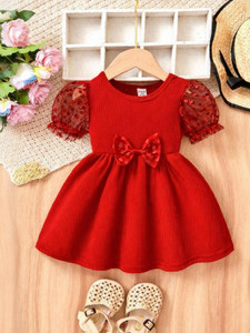 UNIQUEEE Baby Girls Above Knee Party Dress