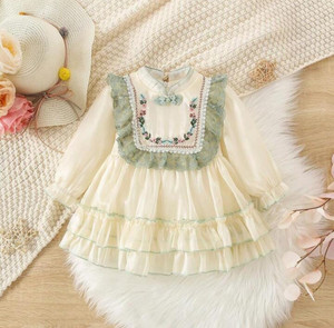 MISCHIF FASHION Baby Girls Midi/Knee Length Party Dress