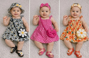 meticulous Indi Baby Girls Above Knee Casual Dress
