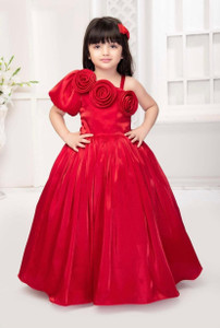 STAJMINADRESSES Baby Girls Maxi/Full Length Party Dress