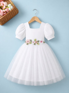 ADAANA Indi Girls Midi/Knee Length Party Dress