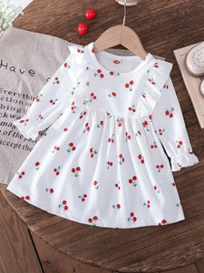 IFA COLLECTION Indi Baby Girls Midi/Knee Length Party Dress