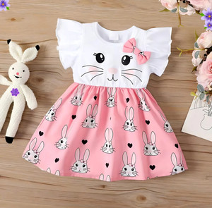 SK Collection Indi Baby Girls Calf Length Casual Dress