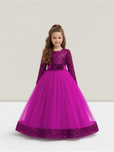 Texaso Premium Girls Maxi/Full Length Festive/Wedding Dress