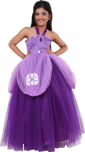 Wow princess Girls Maxi/Full Length Festive/Wedding Dress