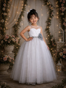 Miss & Chief Girls Maxi/Full Length Party Dress