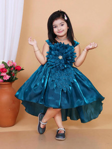 PN fashion Girls Below Knee Festive/Wedding Dress
