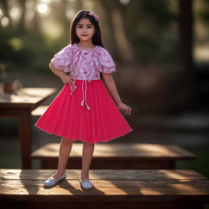 KidsCute Baby Girls Midi/Knee Length Casual Dress
