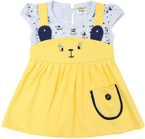 NammaBaby Baby Girls Midi/Knee Length Casual Dress