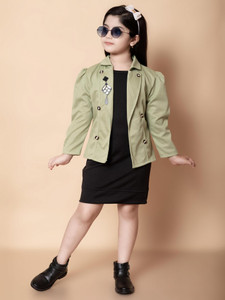 FASSY Girls Above Knee Casual Dress