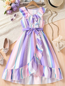 Miss & Chief Girls Maxi/Full Length Casual Dress