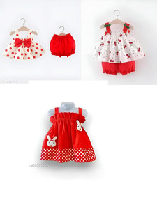 Stylplace Indi Baby Girls Above Knee Casual Dress