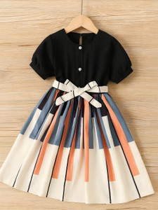 SGD Indi Girls Midi/Knee Length Party Dress