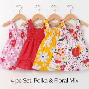 superior lifestyl Baby Girls Midi/Knee Length Casual Dress
