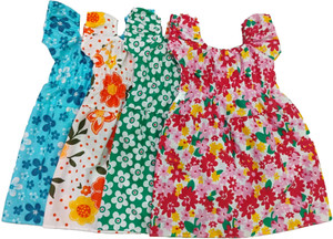 TVESA Girls Midi/Knee Length Casual Dress