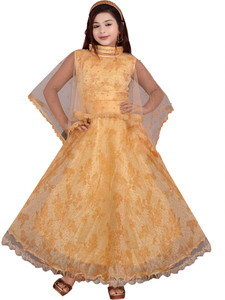 ROSHNI COLLECTION Girls Maxi/Full Length Party Dress