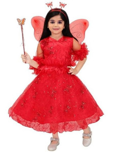 SAMJHO FASHION Girls Above Knee Casual Dress