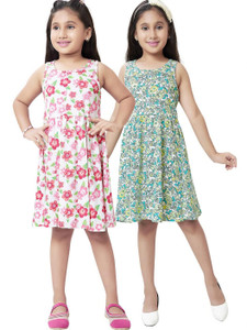 Selini Girls Below Knee Casual Dress