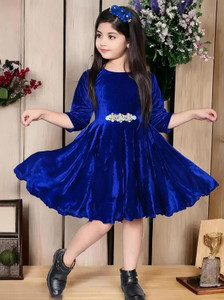 IFA FASHION Girls Midi/Knee Length Party Dress