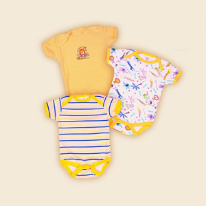 SLB Romper For Baby Boys & Baby Girls Casual Printed Cotton Blend
