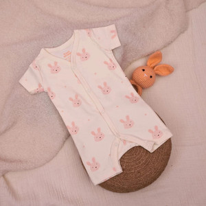 Tinihuggs Romper For Baby Boys & Baby Girls Casual Animal Print Pure Cotton