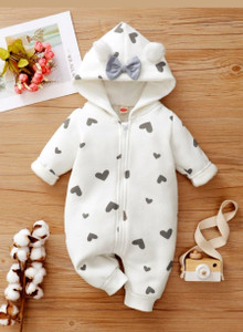 BRANDONN Romper For Baby Boys & Baby Girls Casual Printed Pure Cotton