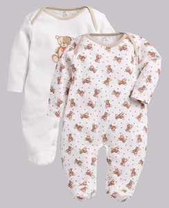 BabyGo Romper For Baby Boys Casual Solid Pure Cotton
