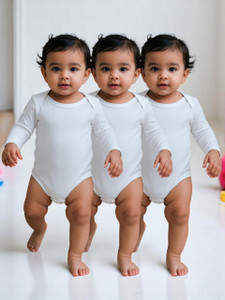 Nuego Romper For Baby Girls Casual Graphic Print Pure Cotton