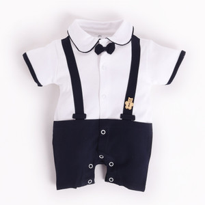BabyGo Romper For Baby Boys Casual Printed Pure Cotton
