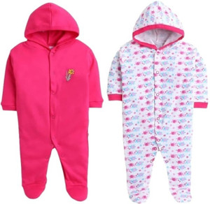 SME Romper For Baby Boys & Baby Girls Casual Printed Cotton Blend