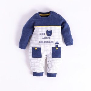 BabyGo Romper For Baby Boys Casual Printed Pure Cotton