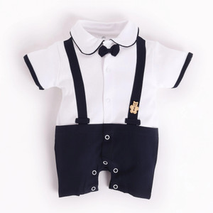 BabyGo Romper For Baby Boys Casual Printed Pure Cotton