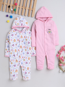 Mahadev Impex Romper For Baby Boys Baby Girls Casual Solid