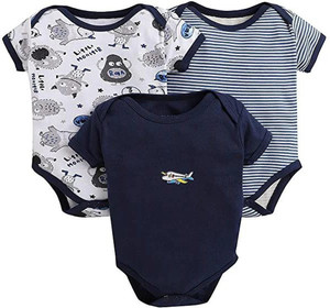 Appukids Romper For Baby Boys Casual Striped Pure Cotton