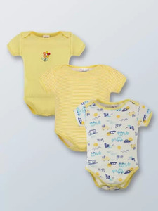 Appukids Romper For Baby Boys Casual Printed Pure Cotton