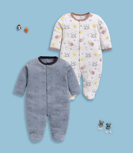 BabyGo Romper For Baby Boys Casual Printed Pure Cotton