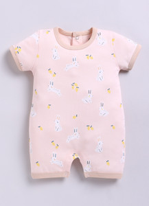 BabyGo Romper For Baby Boys & Baby Girls Casual Printed Pure Cotton