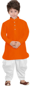 TRUST OUS Boys Festive & Party Kurta and Dhoti Pant Set
