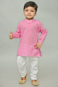 SAHIL MONDAL Baby Boys Festive & Party Kurta and Pyjama Set