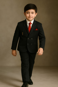 Aashvi garments Boys Festive & Party, Wedding Blazer, Shirt and Trouser Set